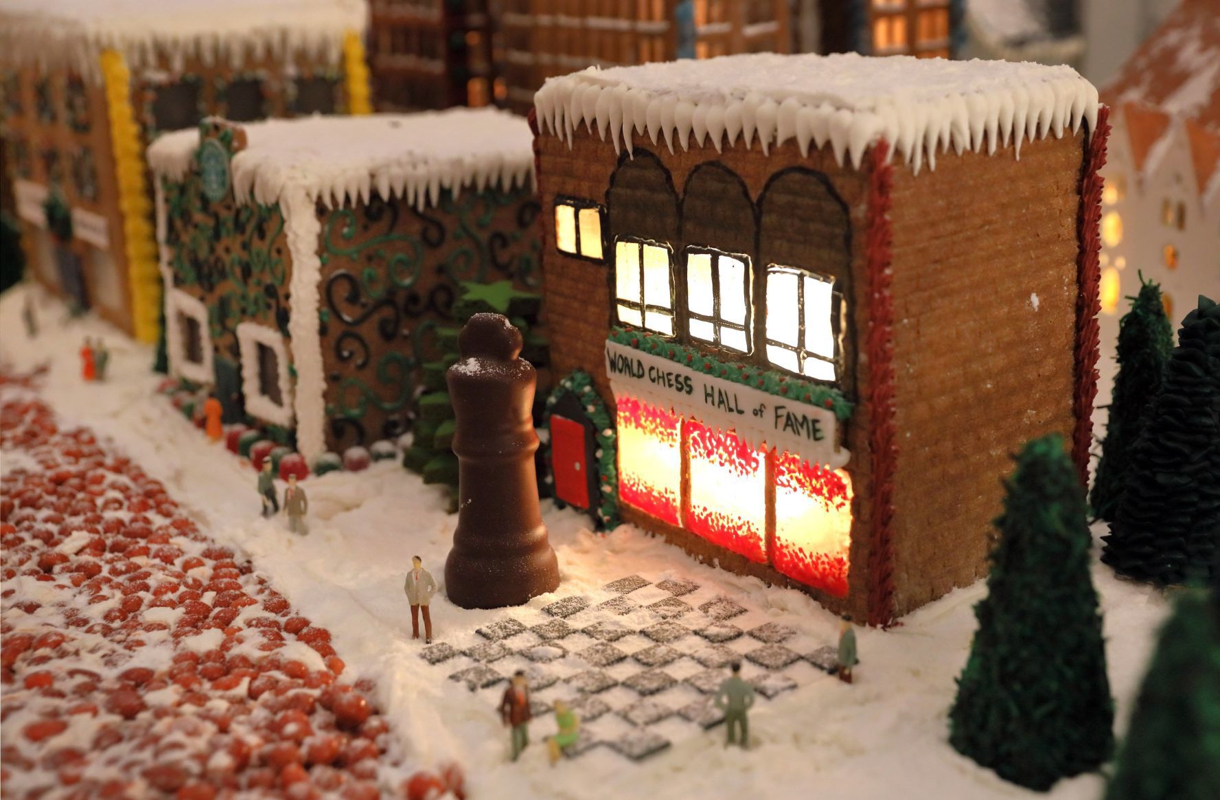 Chase Park Plaza Gingerbread houses